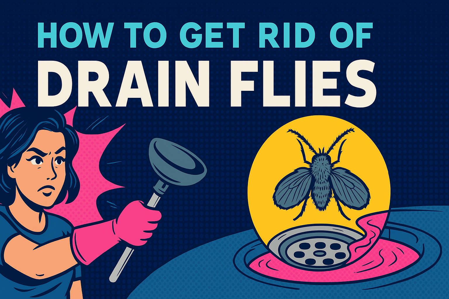 How to Get Rid of Drain Flies