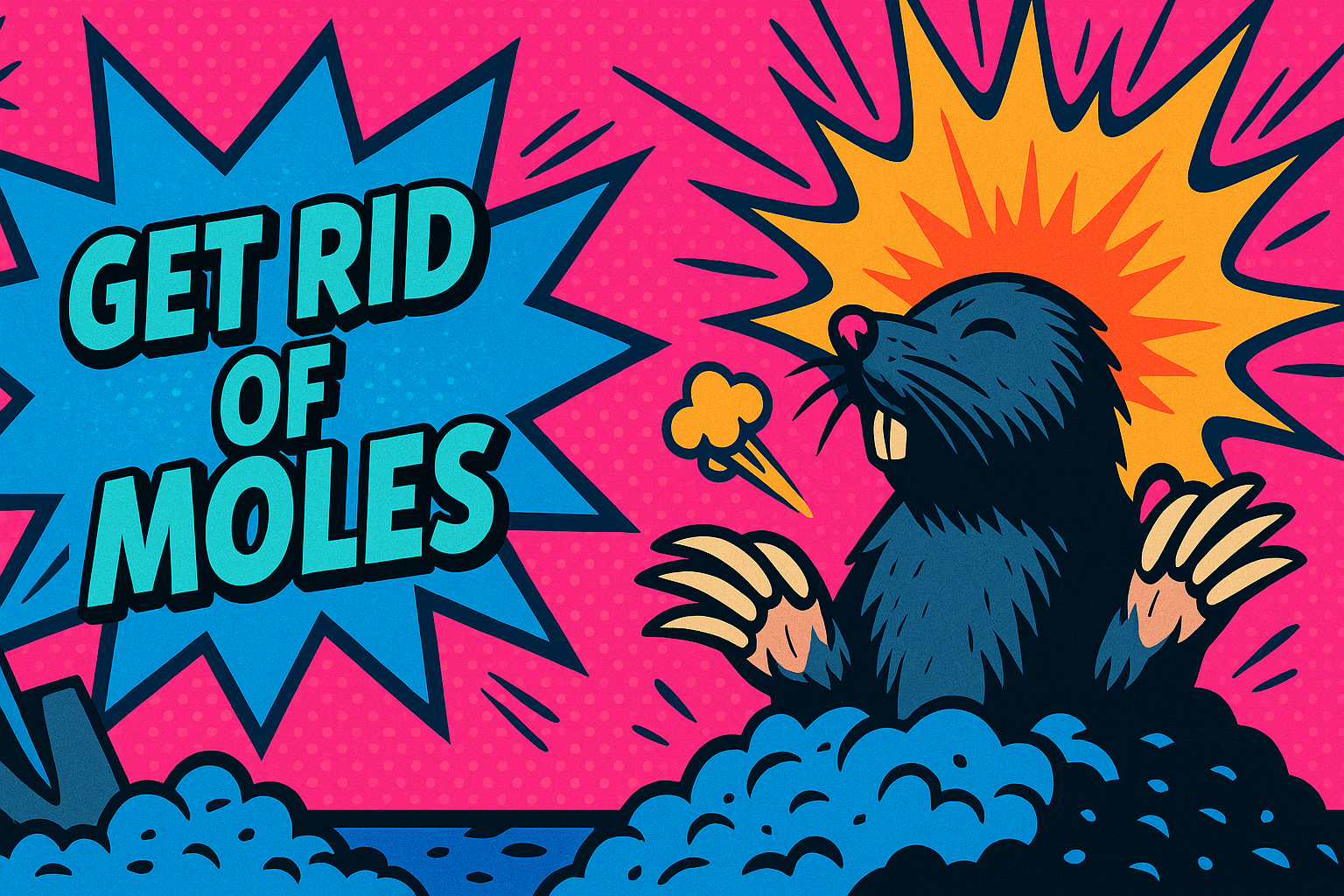 how to get rid of moles in your yard